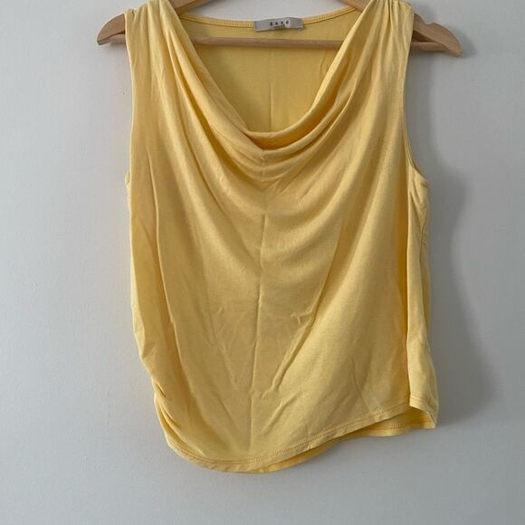 gaze Tops - Gaze Yellow Sleeveless Top